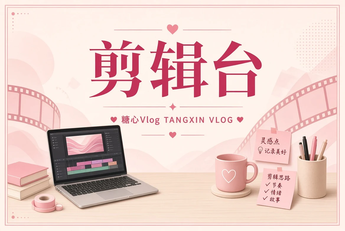 糖心Vlog短视频创作剪辑台